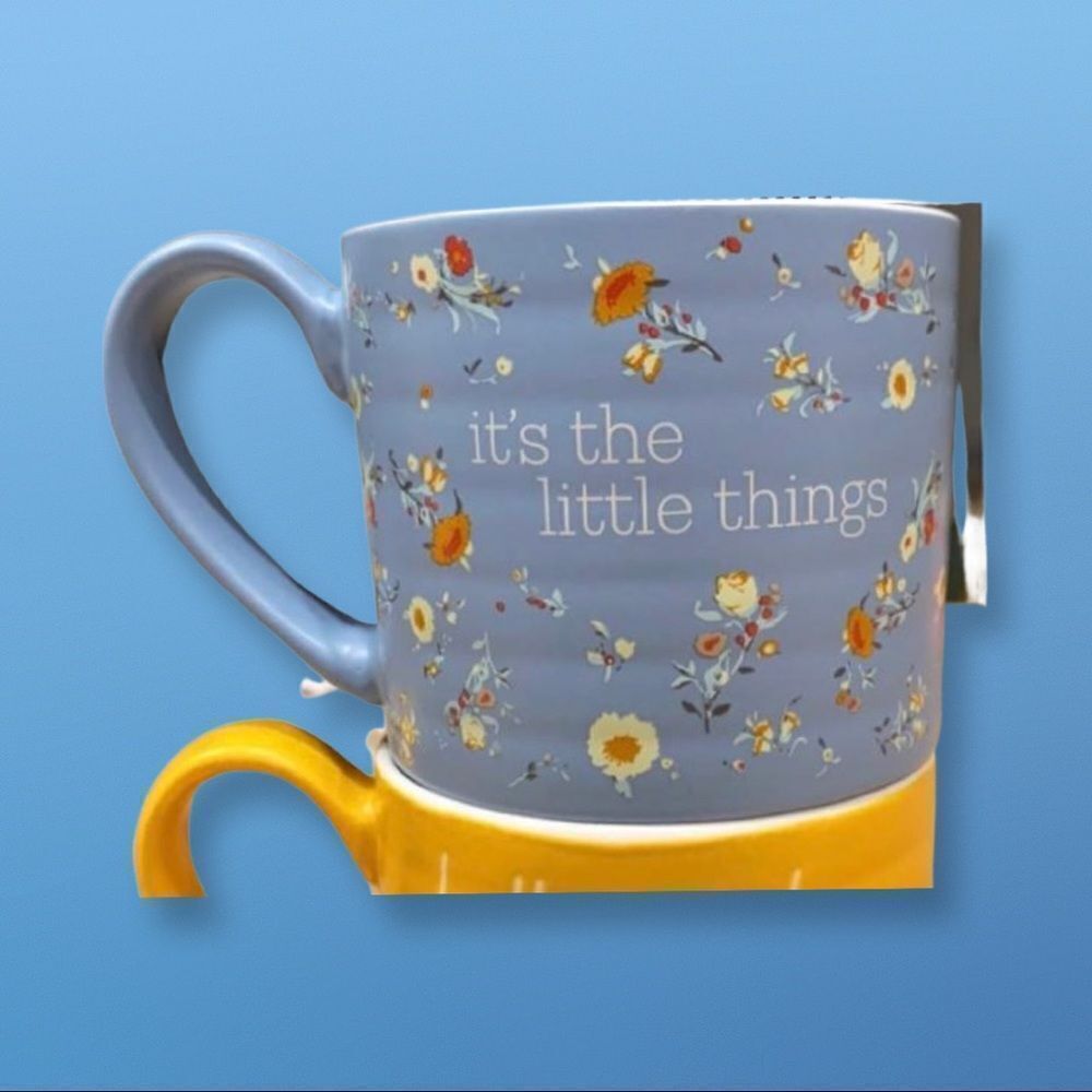 15oz Stoneware It's The Little Things Mug - Threshold™ - Picture 4 of 6